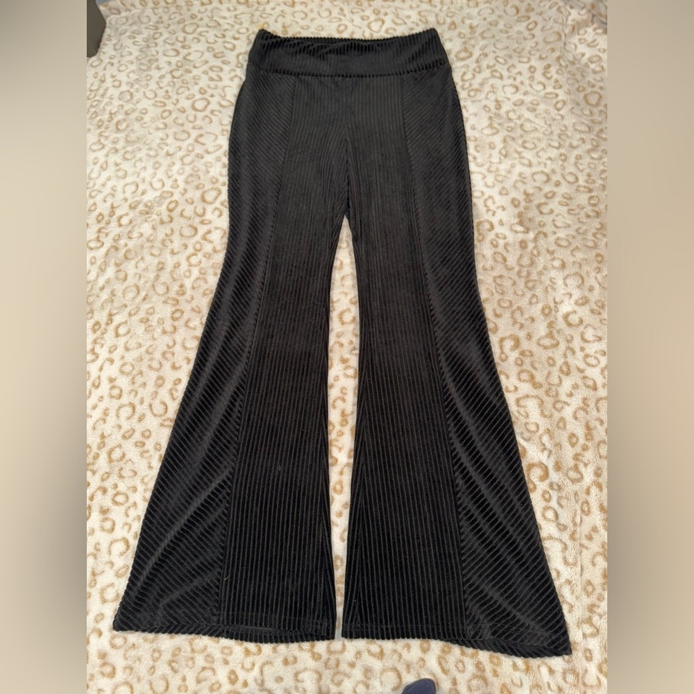 NoBo Black Flared Lounge Pants